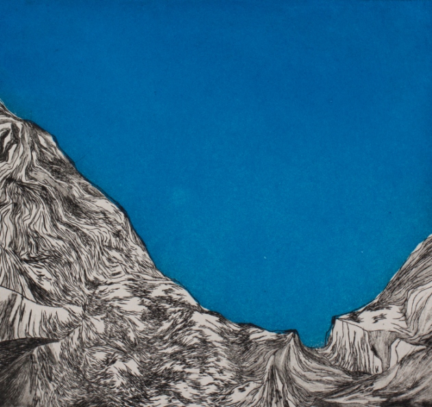 "Montagne bleue", 2013