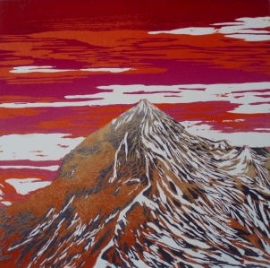 Série " Montagne couleur", 2014